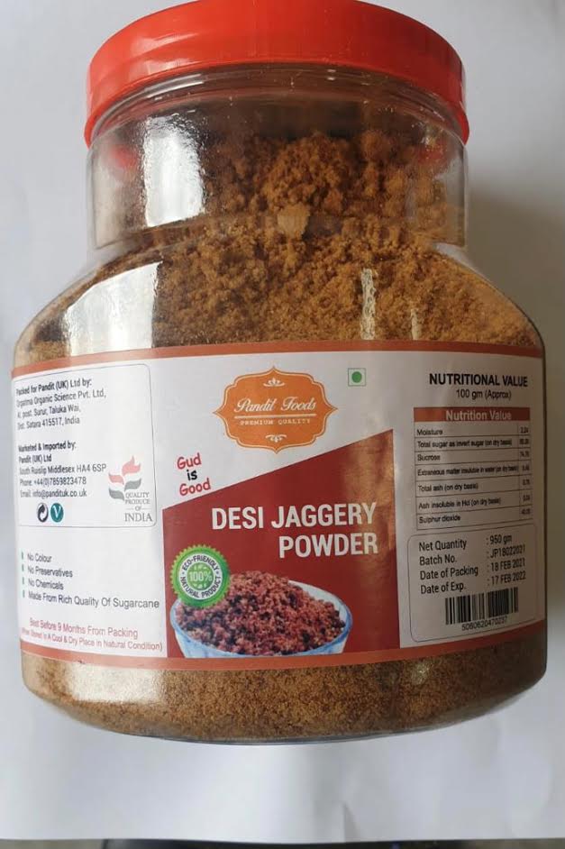 Jaggery Powder (Chemical Free) - 950 gm